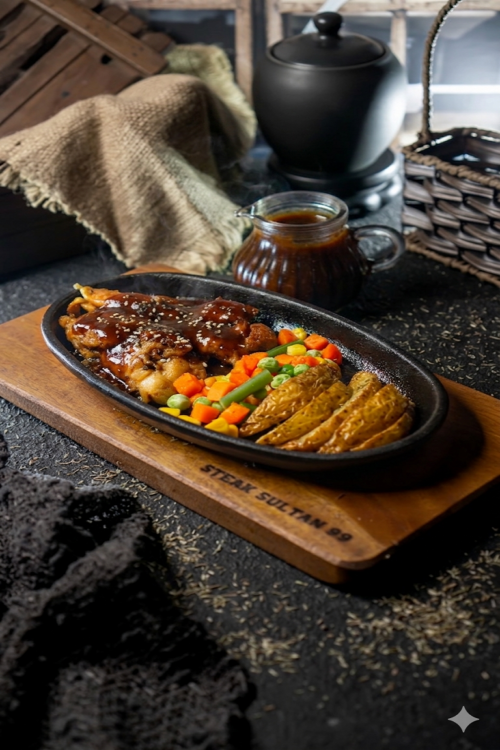 Grill chicken Steak Barbeque