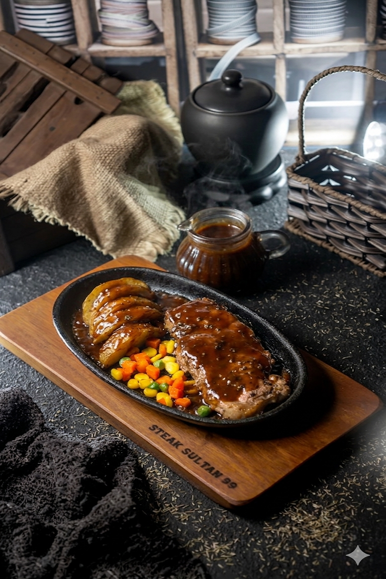 Sirloin Barbeque Beef steak