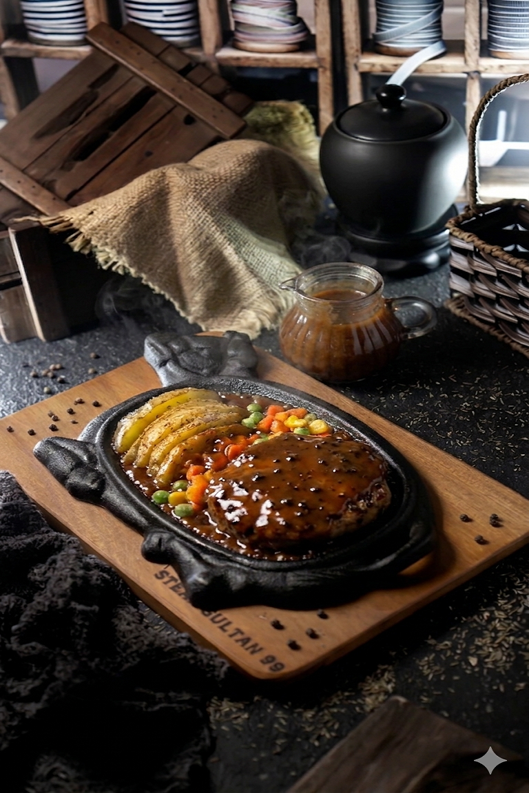 Tenderloin Blackpapper steak