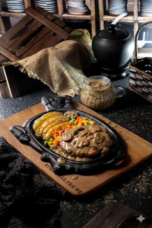 Tenderloin Mushroom Steak